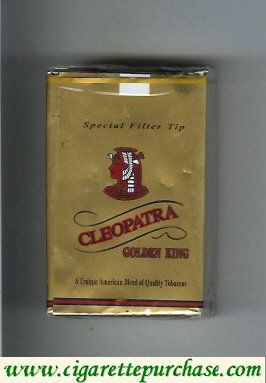Cleopatra Golden king cigarettes